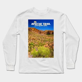 Apache Trail Scenic Drive View Long Sleeve T-Shirt